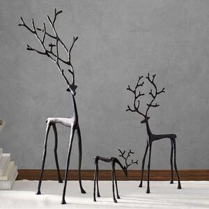 Pottery Barn Reindeer set of 3